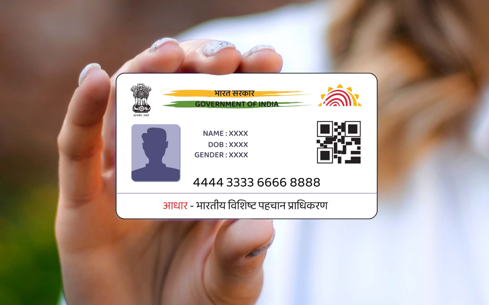 new aadhaar card colour