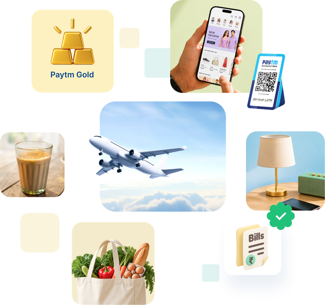 Earn rewards on travel, gold, UPI spends, recharges and bill payments