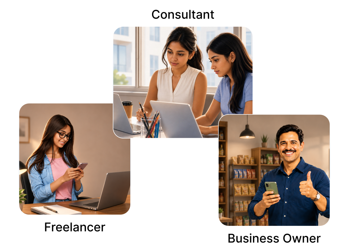 Personal loan for self-employed professionals and small business owners