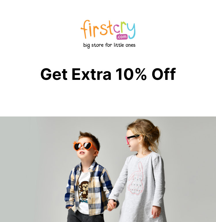 Get 10% Extra Discount on Firstcry